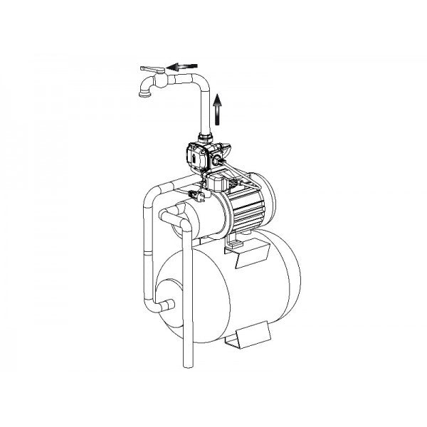 FLUSSOSTATO ELETTRONICO ITALTECNICA SPIN ATTACCO M 1''  Senza PRESA