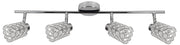Plafoniera Candellux York 94-00118 4xG9 cromo cristallo