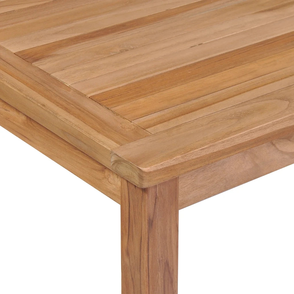 Tavolo da Giardino | Tavolino da esterno 200x100x77 cm in Legno Massello di Teak