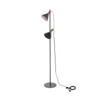E-STYLO Lampada da terra moderna dal design elegante e funzionale, perfetta per illuminare soggiorni, camere da letto, uffici o studi con stile, 25cm X 25cm H. 147cm