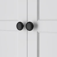 Mobile WC, Mobile Lavatrice, Mobile per il Bagn,o Armadio a 2 Porte, Mensole Regolabili, Bianco