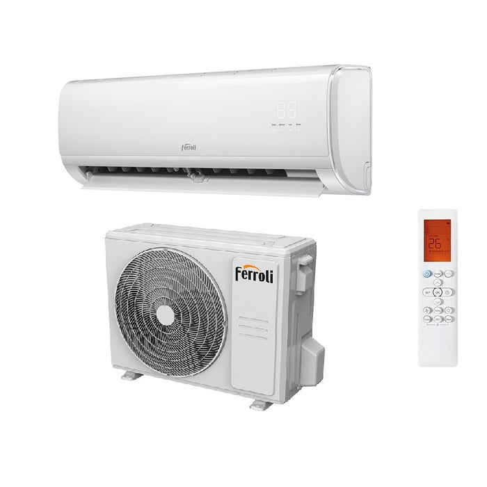 Climatizzatore Condizionatore Ferroli Inverter serie GIADA S 24000 Btu 2CP001KF R-32 Wi-Fi Integrato