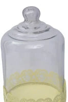 Porta Dolci Heart Giallo Ø Cm 15.5X29.5