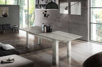 Tavolo per sala da pranzo moderno allungabile 90x140-190cm Jesi Gris