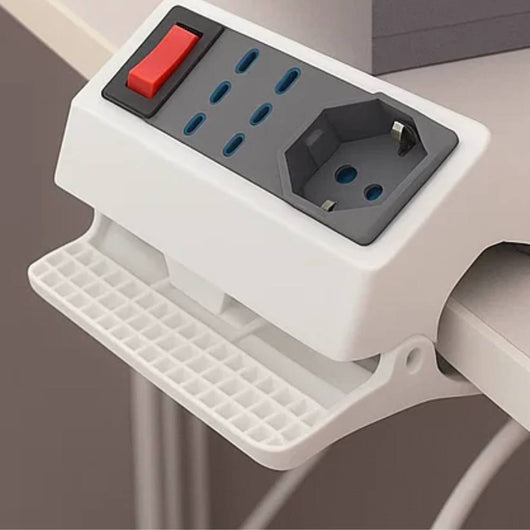 Multipresa ecova 30242 con 3 prese e protezione sovraccarico