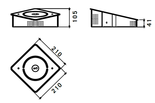 'AirO'' Desk Bianco'