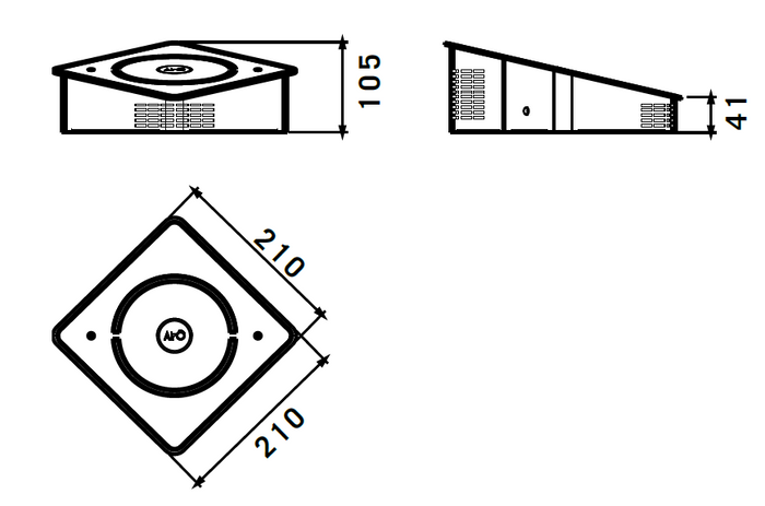 'AirO'' Desk Bianco'