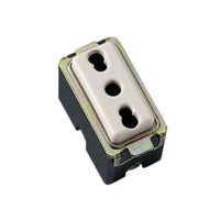 Multipack 12 prese bivalente/bipasso tipo magic 16a 2p + t 250 volt