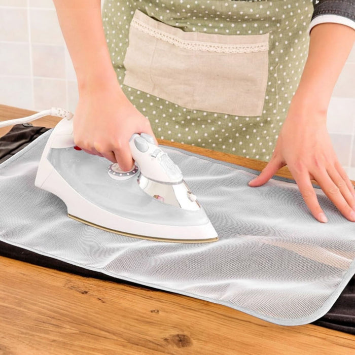 2Pz Panno Protettivo Vestiti Salva Bruciature Ferro Da Stiro 40x60cm  Art.5998