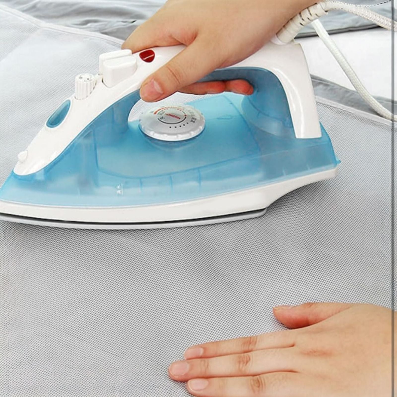 2Pz Panno Protettivo Vestiti Salva Bruciature Ferro Da Stiro 40x60cm  Art.5998