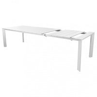 Tavolo Alluminio Bianco Sacramento 215/280X100 Cm