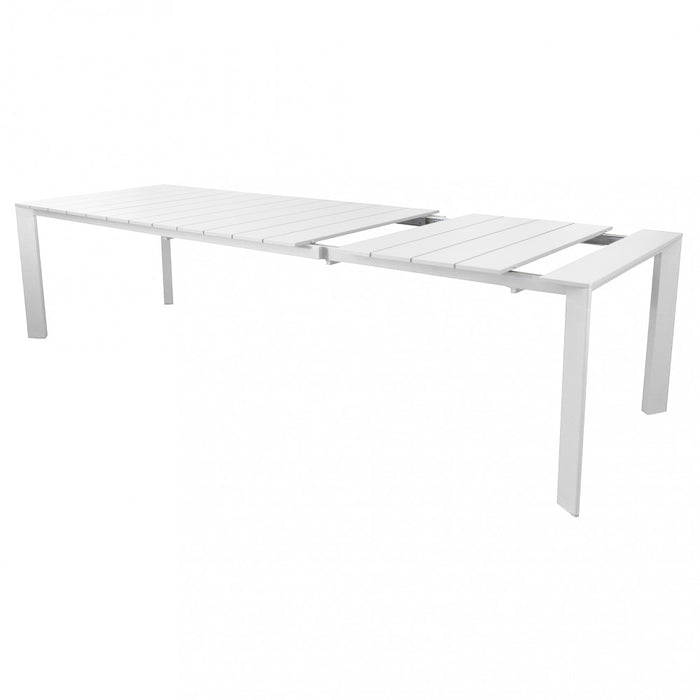 Tavolo Alluminio Bianco Sacramento 215/280X100 Cm