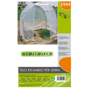 Telo ricambio per serra (200 x 150 x h 175)