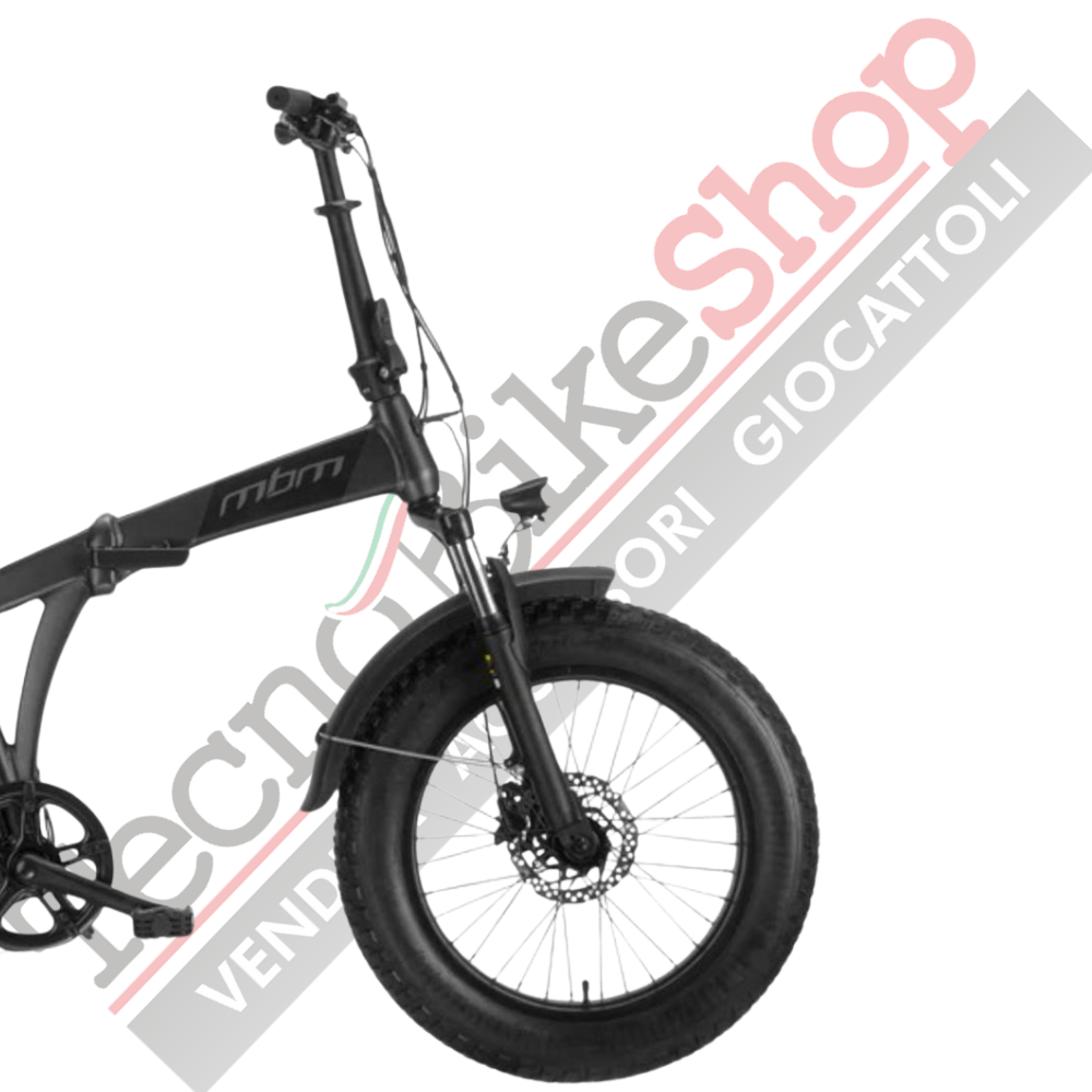 Bicicletta Elettrica A Pedalata Assistita MBM Phrike 20"-Grigio
