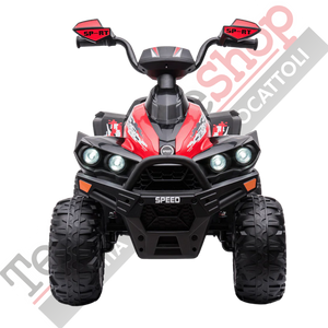 Quad Elettrico per Bambini Quad Medio Sport 12V-Rosso