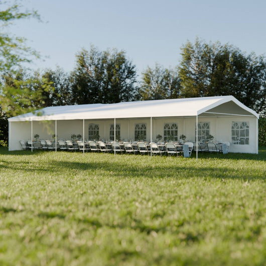 Tenda da ricevimento 6x12m, bianco