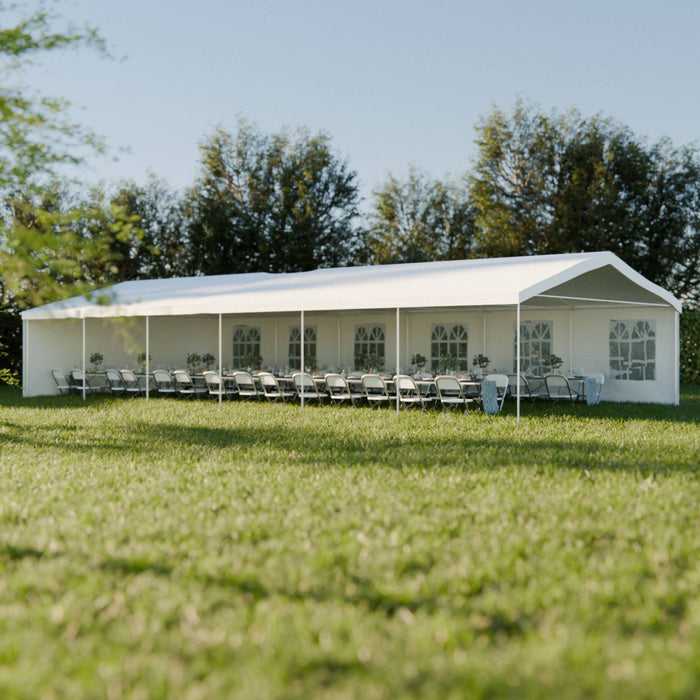 Tenda da ricevimento 6x12m, bianco