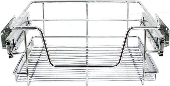 Tirare Fuori Cestini in Acciaio da Cucina Cestelli Organizzazione Credenza da 40cm