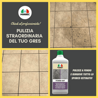 Come pulire il gres porcellanato POWER DET   1LT
