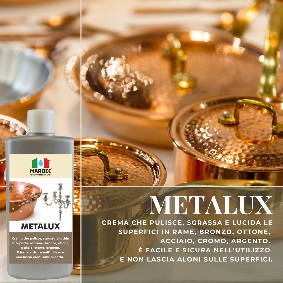Pulizia rame e argento METALUX   250GRx6Pz