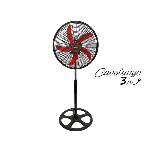 Zephir ZDI45CM VENTILATORE INDUSTIRALE A PIANTANA PALA 45 CM MOTORE IN ALLUMINIO 3 VELOCITA'