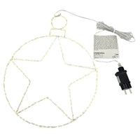 Decorazione per esterno sfera natale 250 led 48 cm