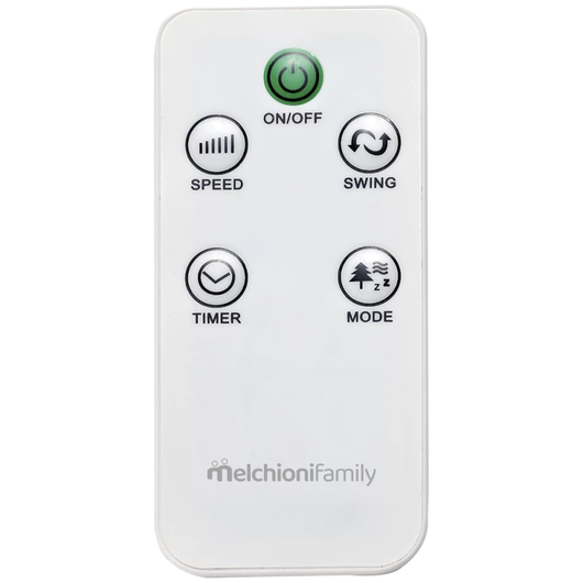 Melchioni Family MF MF2413TOW Ventilatore a colonna 45W 3 velocita funzione oscillante altezza 80cm con telecomando