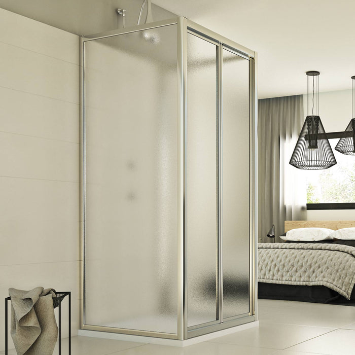 Box Doccia 3 lati 90x90x90 CM H198 stampato C mod. Urban Trio P