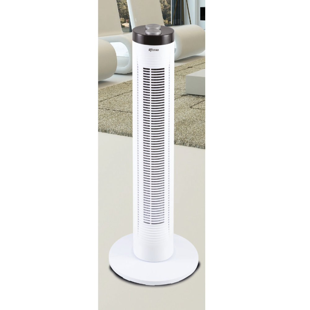 Termozeta Ventilatore a torretta Windzeta Living TZWZ06N 3 velocità 45W timer Bianco