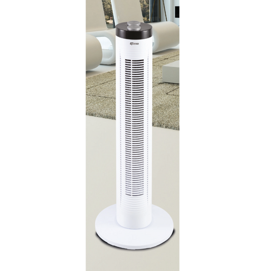 Termozeta Ventilatore a torretta Windzeta Living TZWZ06N 3 velocità 45W timer Bianco