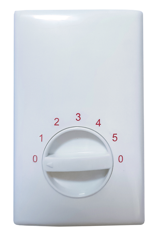 Melchioni Family Agitatore ventilatore da soffitto 120 cm MF2215AS 3 pale 5 velocità comando a parete 65 W