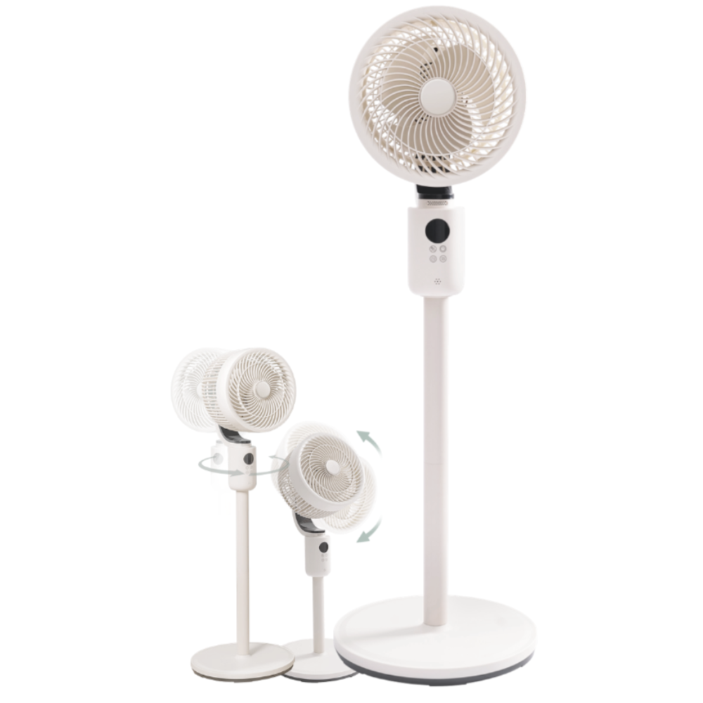 CFG ORBITAL 3D EV124 VENTILATORE PIANTANA ORBITALE 3 velocità oscillazione orbitale 3D timer funzione vento naturale display touch screen