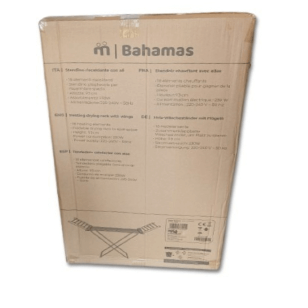 Stendino Elettrico Riscaldato Pieghevole Melchioni Family Biancheria Asciuga 230