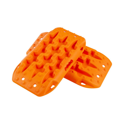 2 Tavole di recupero per fuoristrada, Piastre di trazione per liberare veicoli da neve sabbia 58x31x6cm Arancione-Accessori per veicoli