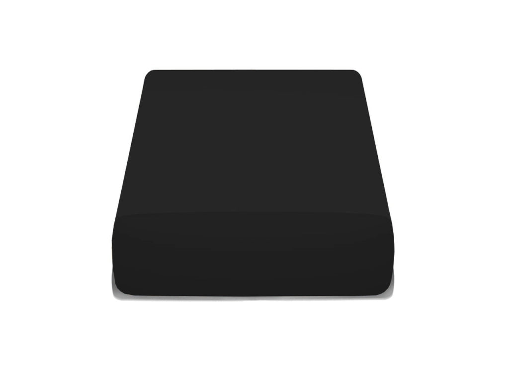 Copriseduta Per Divano Elasticizzato Antimacchia Genius In Tinta Unita - Chaise Longue - Nero 1017