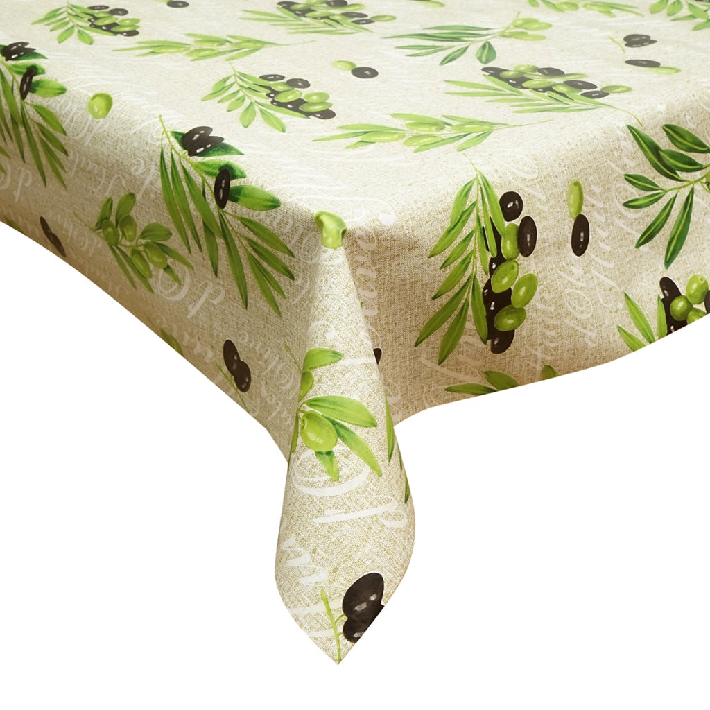 Rotolo tovaglia decorativa in PVC – modello mediterraneo Materiale: PVC con supporto tessile (45 g/m²)  Dimensioni rotolo: 1,37 × 20 m Breckner Germany