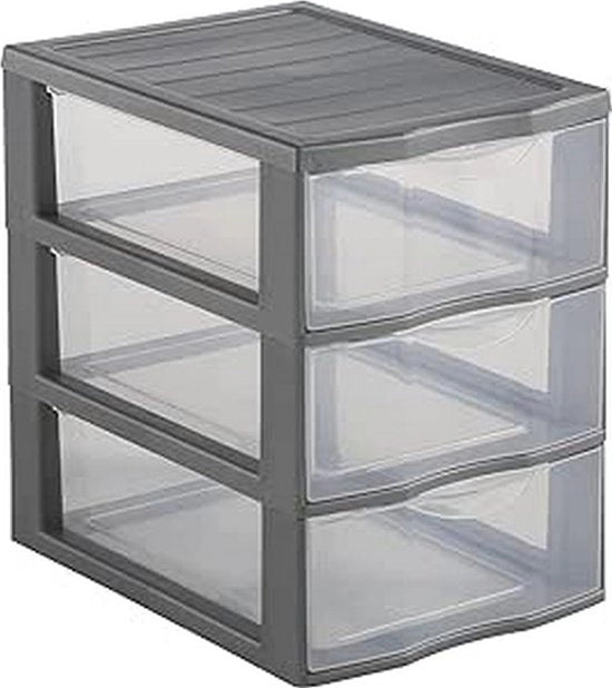 Sistema di apertura mini, plastico, trasparente, sfumatura argentea