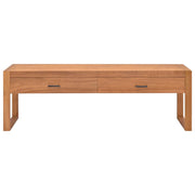 Mobile Porta TV 120x40x45 cm in Legno Massello di Teak 337921