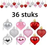 36 accessori per albero di Natale - decorazioni per albero di Natale - set di decorazioni per albero di Natale (4,5 x 5,5 cm)
