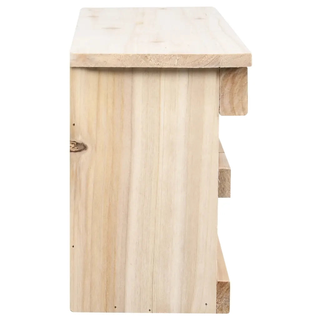 Casetta per Passeri con 5 Camere 68x15x21 cm Legno di Abete 47245