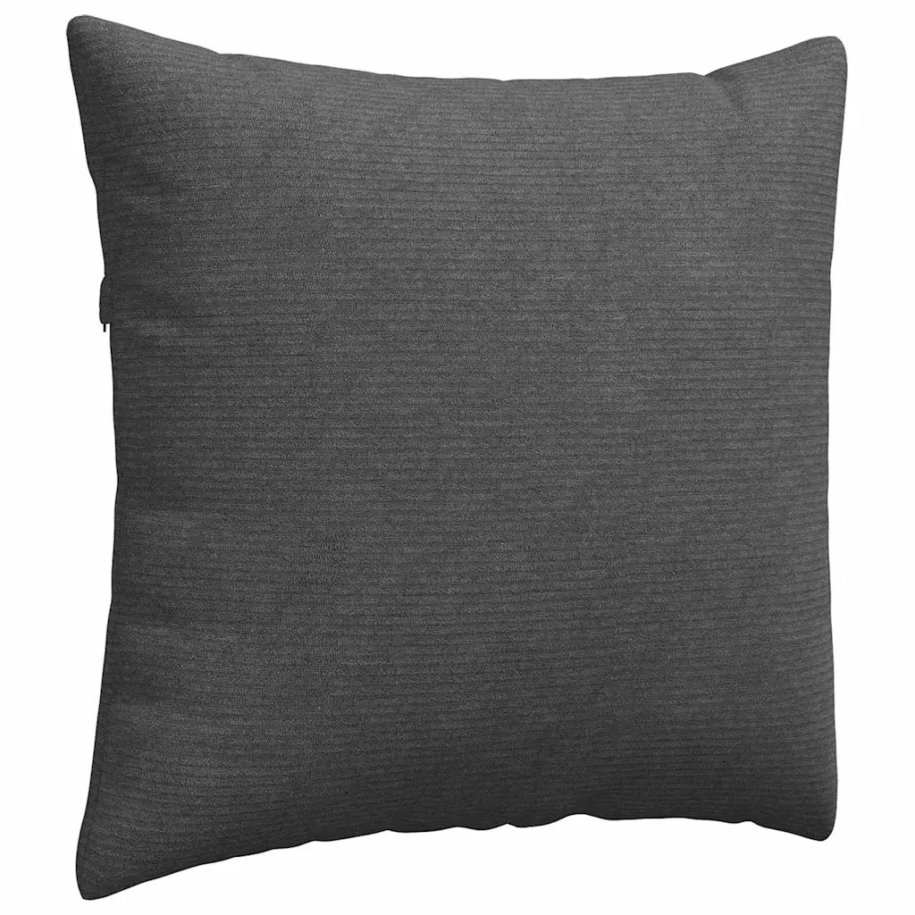 Cuscini da Divano 2 pz-Set di 2 Cuscini per Sofa Grigio scuro 45 x 45 cm 778098