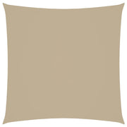Parasole a vela | Telo Ombra | Vela da ombra in Tela Oxford Quadrata 4x4 m Beige
