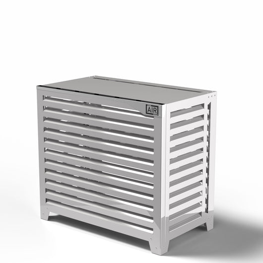 Cover Pompa di Calore 115x67x95 cm a Terra Indipendente Big Blade XL Bianco