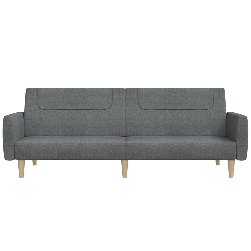 Divano Letto a 2 Posti-Sofa Letto 2 Posti-Daybed Grigio Chiaro in Tessuto 513318