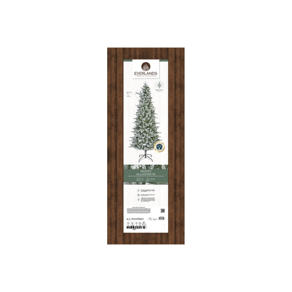 Albero Killington Fir innevato D113 H240cm