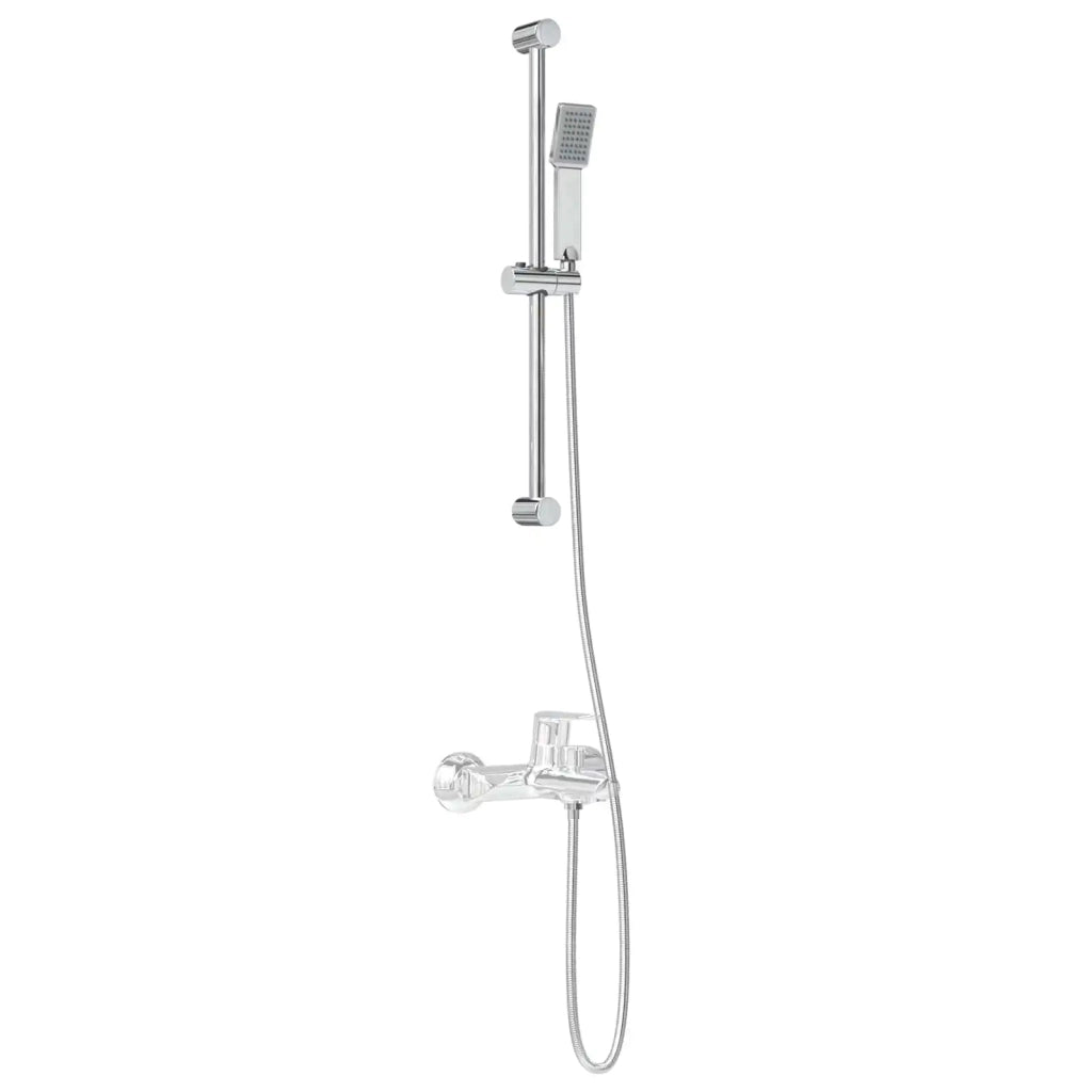Set di Sistema Doccia Cromato 70 cm Acciaio Inox CFW5580267