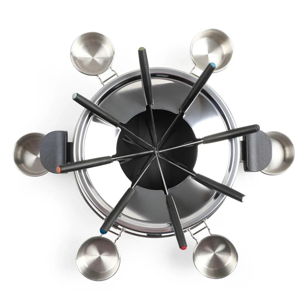 Livoo Pentola per Fonduta Elettrica 8 persone 1,8 L 1000 W Nera 443482