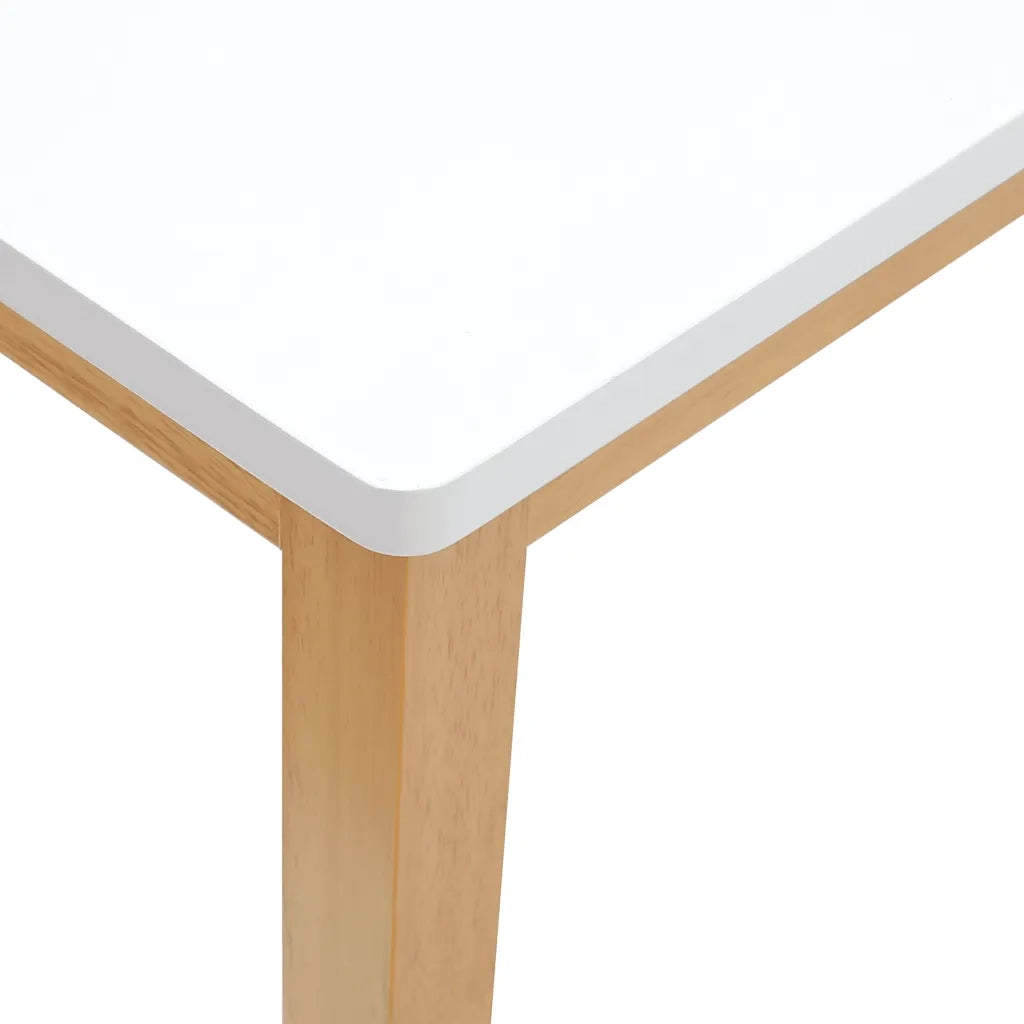 vidaXL Panca 90 cm in Legno Massello di Hevea