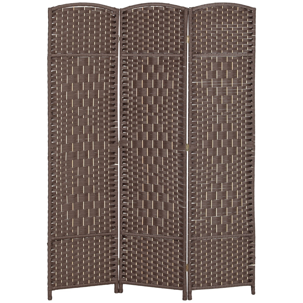 Paravent in legno 3 ante ¨C zephmum ¨C 135x180 cm marrone