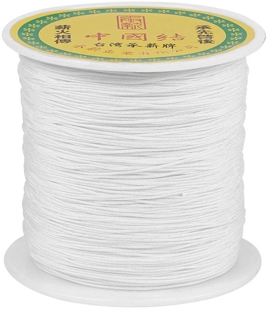 Filamento a nido di rondine in nylon 0,5 mm - filo macramè, cordoncino Shamballa e bracciale di amicizia